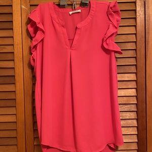 Hot pink boutique shirt